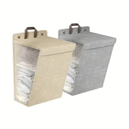 Cesta de ropa plegable compacta para el hogar 