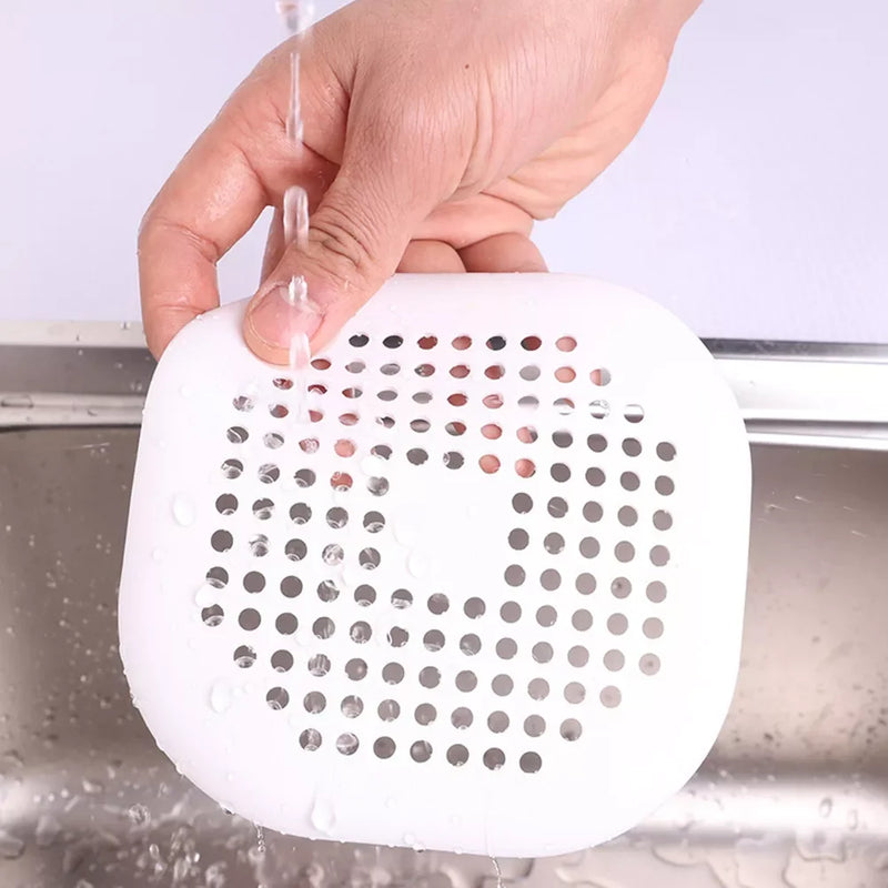 Filtro de drenaje de silicona flexible con ventosa antiobstrucción 