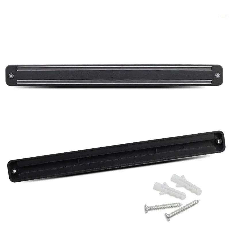 Barra de pared para utensilios metálicos 