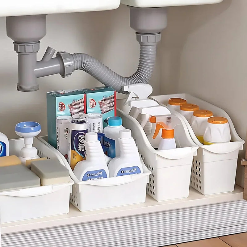 Caja organizadora para armarios y estanterías 