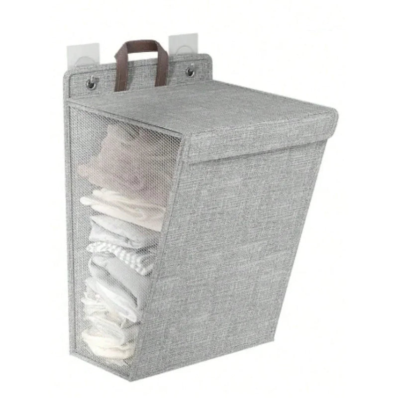 Cesta de ropa plegable compacta para el hogar 